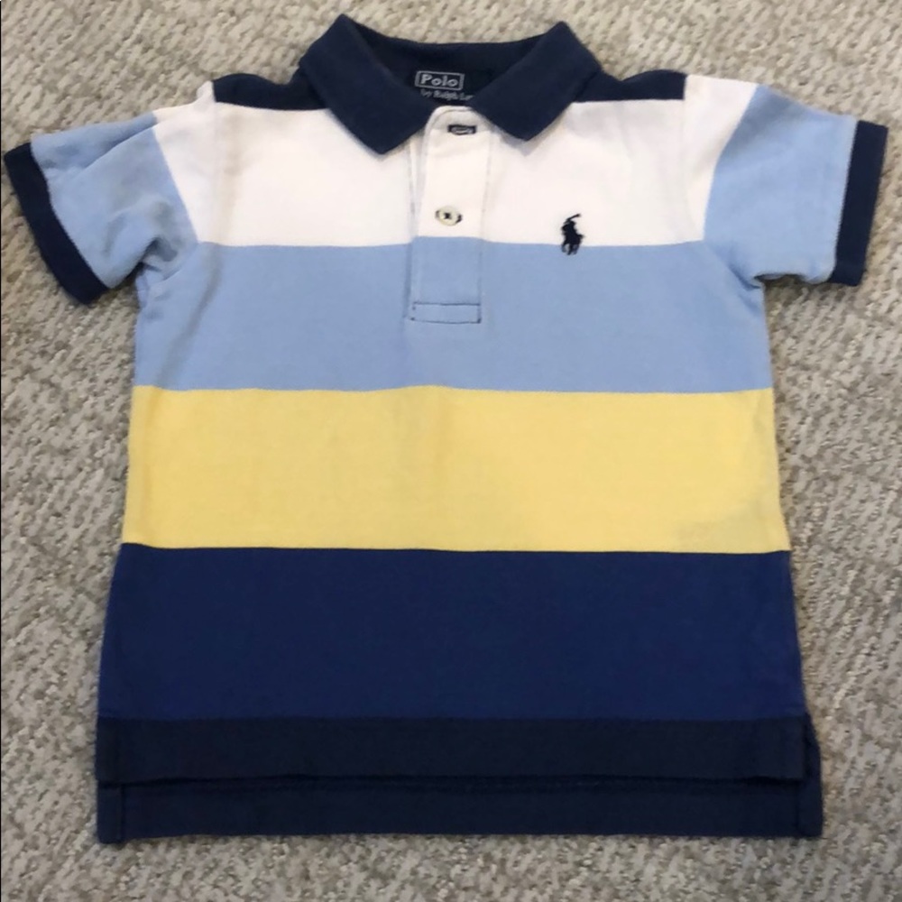 Polo by Ralph Lauren Short Sleeve Stripe Polo